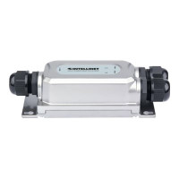 Produktbild för Intellinet Outdoor Vandalproof Gigabit High-Power PoE+ Injector, One 30 W Port, IEEE 802.3at/af Compliant, IP67 Waterproof, IK10 Vandal-proof, Metal Housing - strömtillförsel - 30 Watt