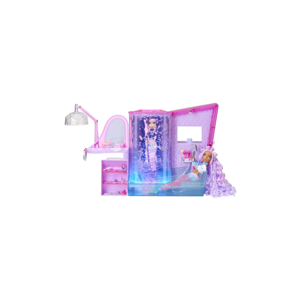 Produktbild för Mermaze Mermaidz Salon Playset, Salong och spa, 4 År, AA, Mu...