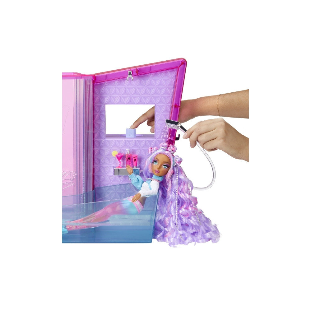 Produktbild för Mermaze Mermaidz Salon Playset, Salong och spa, 4 År, AA, Mu...