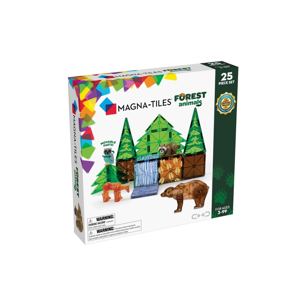 Produktbild för Magna-Tiles Forest Animals 25 pcs set