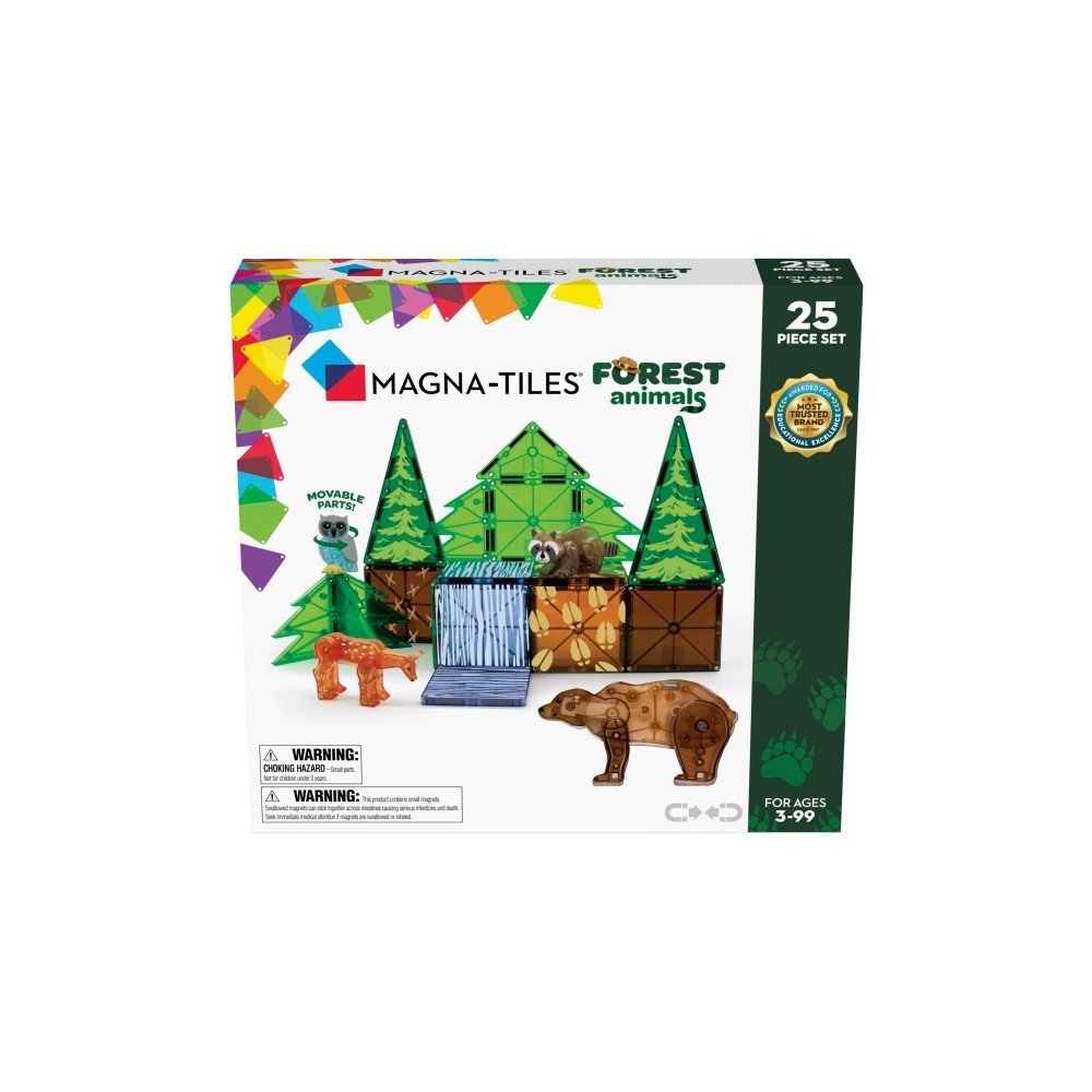 Produktbild för Magna-Tiles Forest Animals 25 pcs set