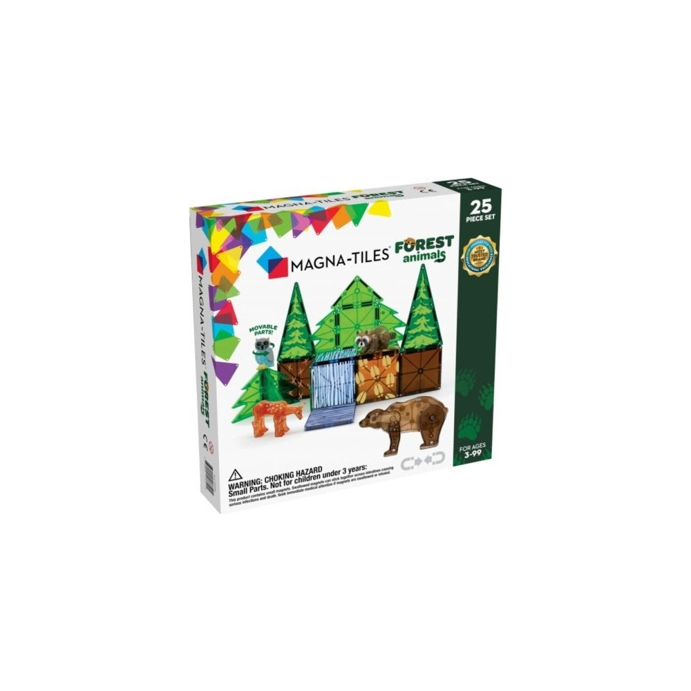 Produktbild för Magna-Tiles Forest Animals 25 pcs set
