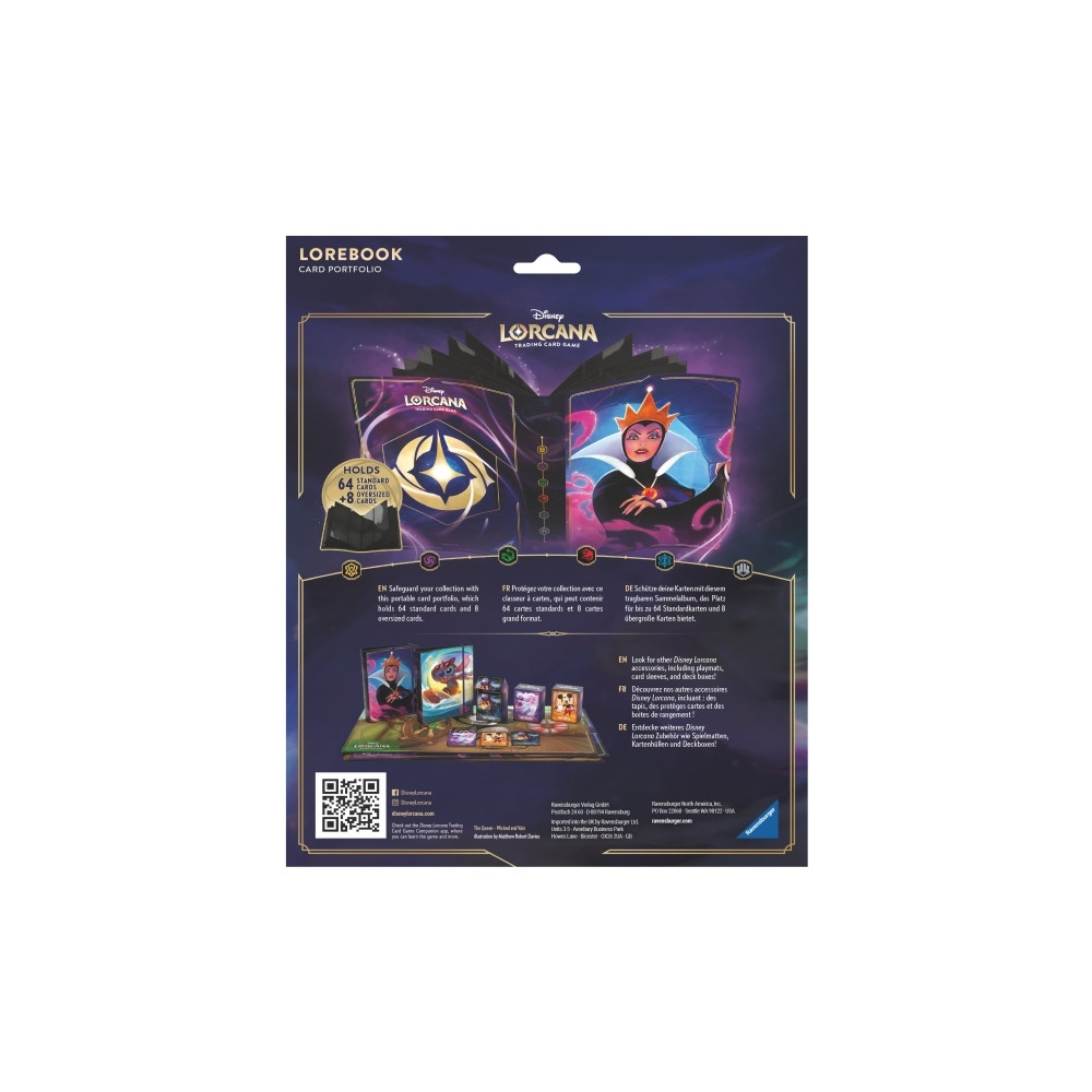 Produktbild för Disney Lorcana Card Portfolio (Set 1-4)
