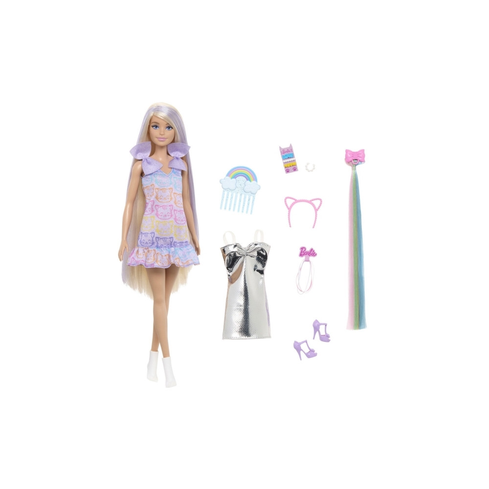 Produktbild för Barbie Fun &amp Fancy Doll &amp Accessories, Blonde Fashion...