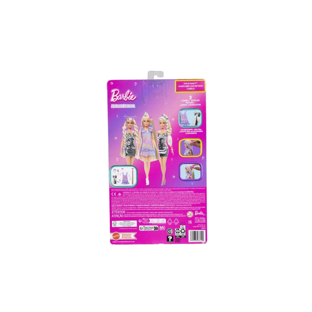 Produktbild för Barbie Fun &amp Fancy Doll &amp Accessories, Blonde Fashion...