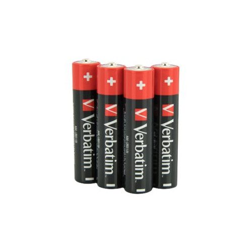 VERBATIM Verbatim batteri - 4 x AAA / LR03 - alkaliskt