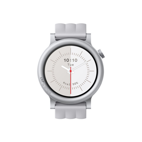 Nothing CMF Watch 3 Pro - metall - smart klocka med rem - ljusgrå