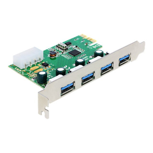 DeLOCK Delock PCI Express Card > 4 x external USB 3.0 - USB-adapter - PCIe 2.0 - USB 3.0 x 4