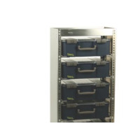 Produktbild för raaco S221 CarryLite, 5 galler, Metall, Metall, Silver, 486...