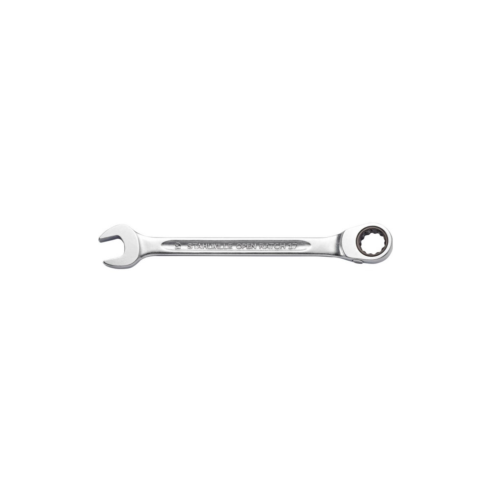 Produktbild för STAHLWILLE 17, 8 mm, Krom, Chrome-legeret stål, Krom, Mat, 1...