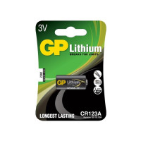 Produktbild för GP Batterier Litium CR123A, Engangsbatteri, CR123A, Litium,...