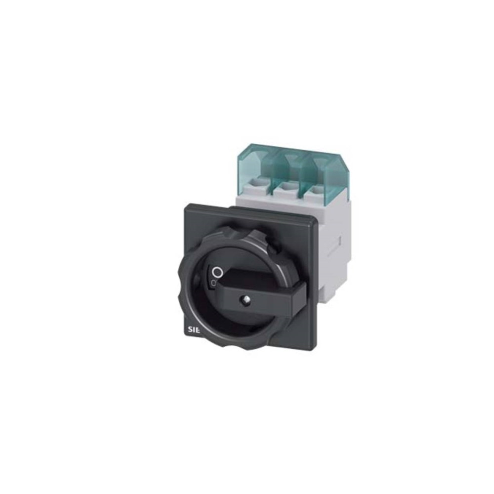 Produktbild för Siemens 3LD2154-0TK51, 3P, Sort, 690 V, 400 V, 6000 V, CSA,...