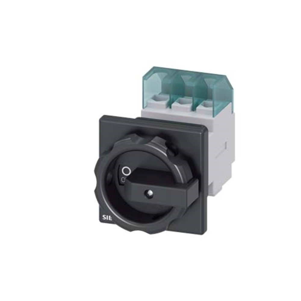 Produktbild för Siemens 3LD2154-0TK51, 3P, Sort, 690 V, 400 V, 6000 V, CSA,...