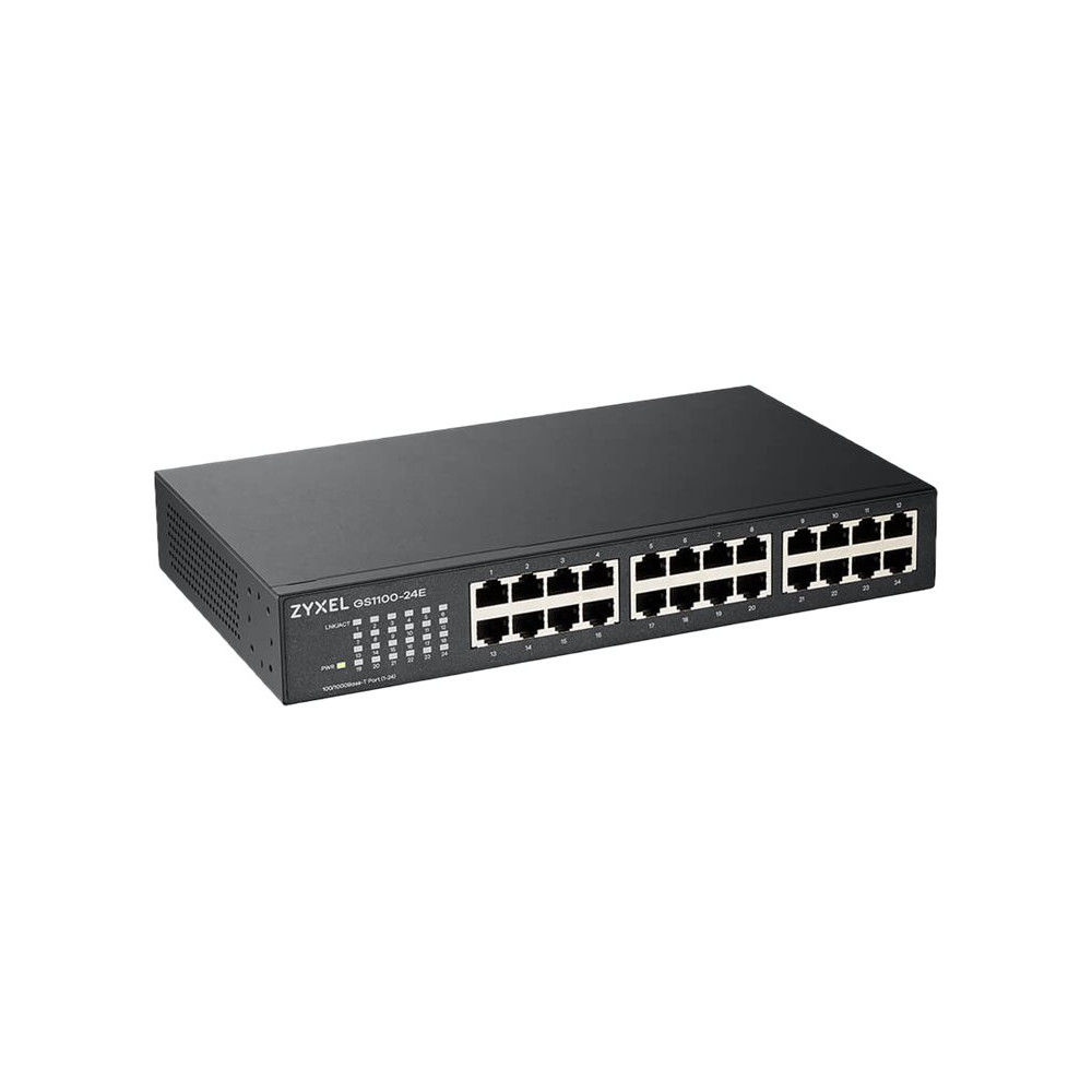 Produktbild för Zyxel GS-1100-24E - switch - 24 portar - ohanterad - rackmonterbar