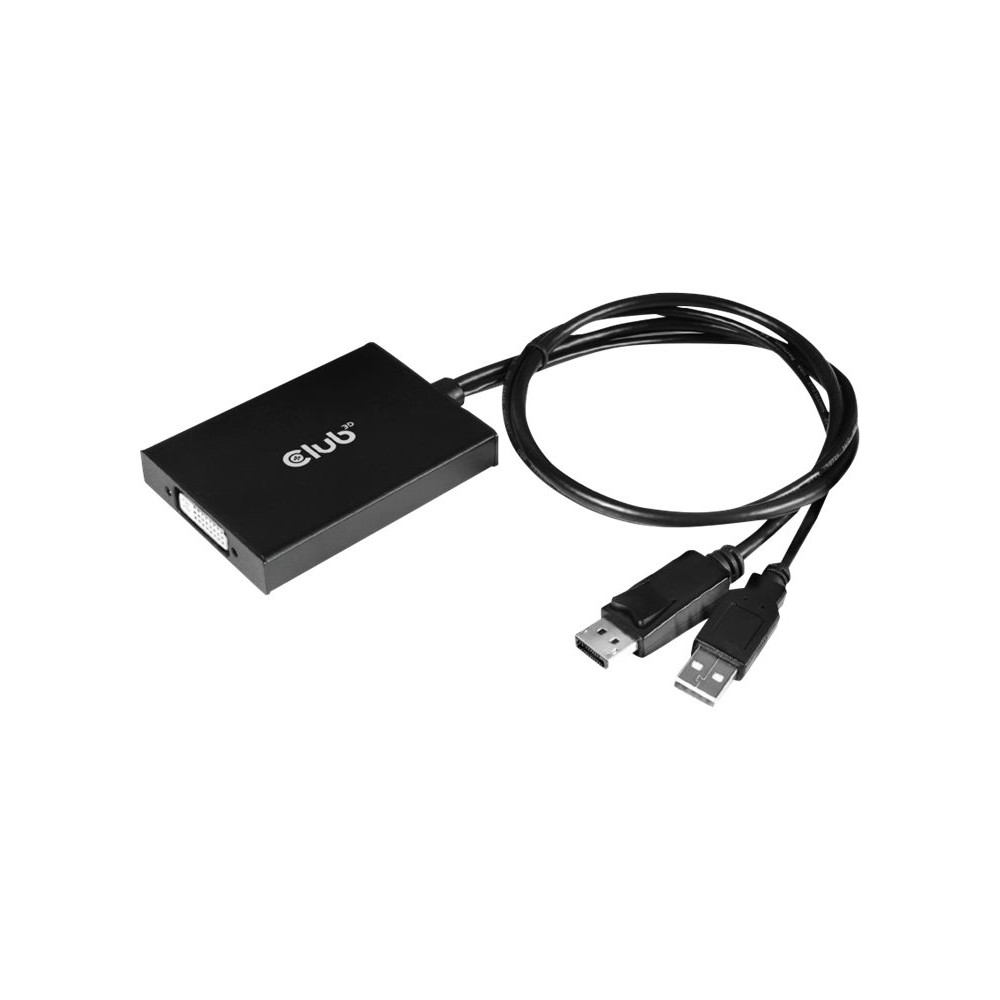 Produktbild för Club 3D - DisplayPort-/ DVI-adapter - 60 cm