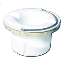Produktbild för Purus Tyr vattenlås 125 mm för inbyggnad