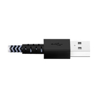 Produktbild för Eaton Tripp Lite Series Heavy-Duty USB-A to Lightning Sync/Charge Cable, MFi Certified - M/M, USB 2.0, 3 ft. (0.91 m) - Lightning-kabel - Lightning / USB - 90 cm