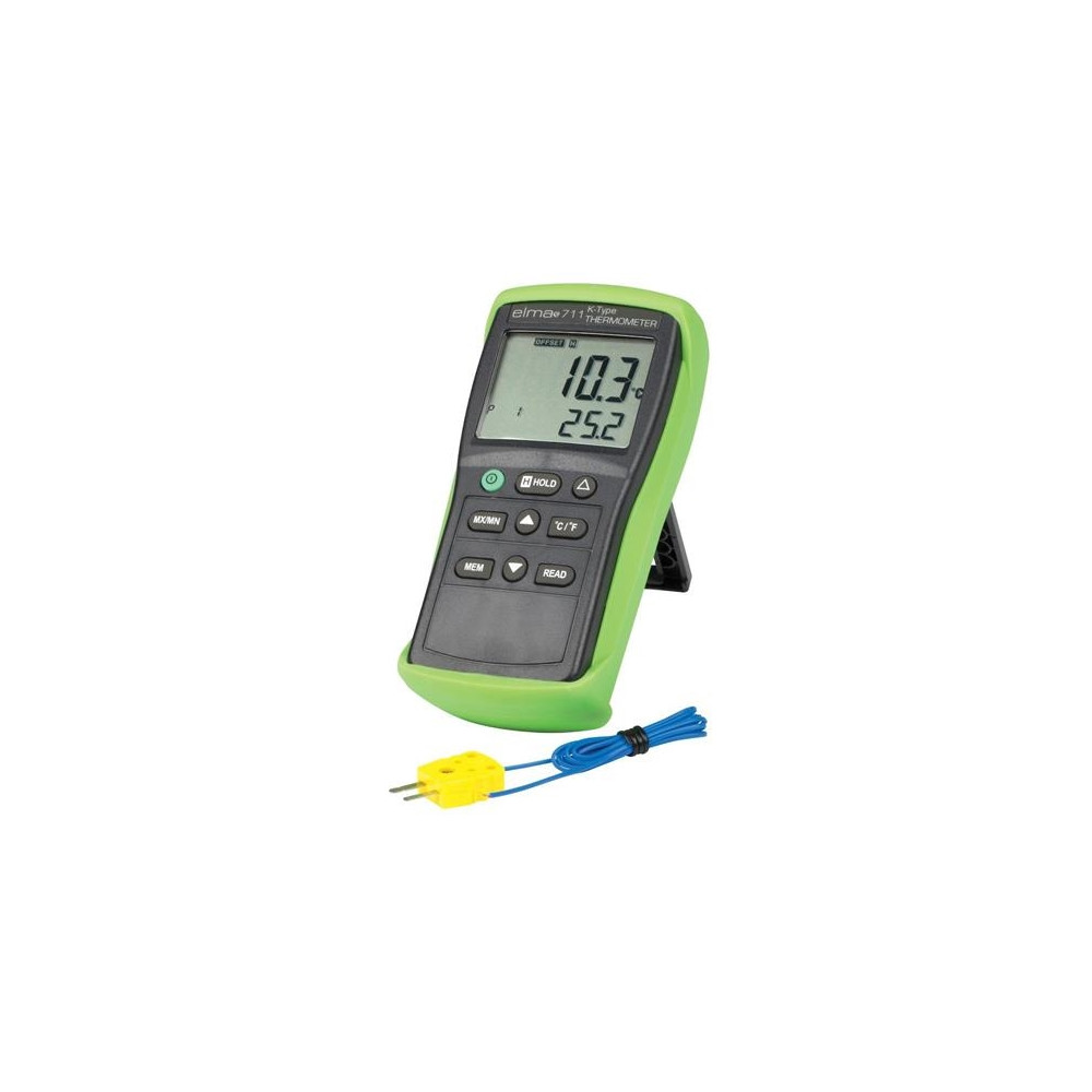 Produktbild för ELMA INSTRUMENTS Digitalt termometer 711 för mätning av temp...