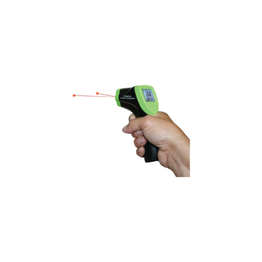 Produktbild för ELMA INSTRUMENTS infraröd termometer -50 till +550°C pistolf...