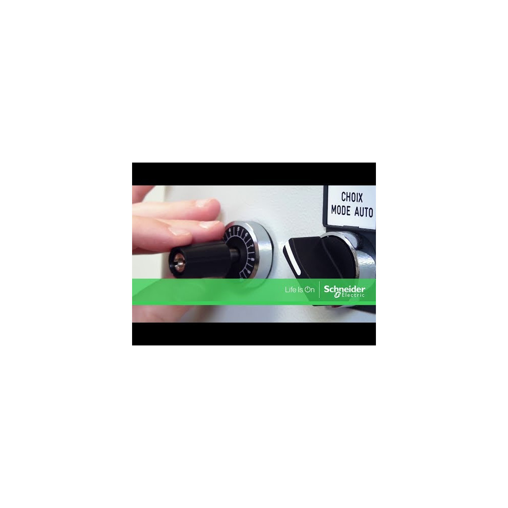 Produktbild för Schneider Electric XB4, Cermet, D 6 mm shaft, IP66, IK06, 95...