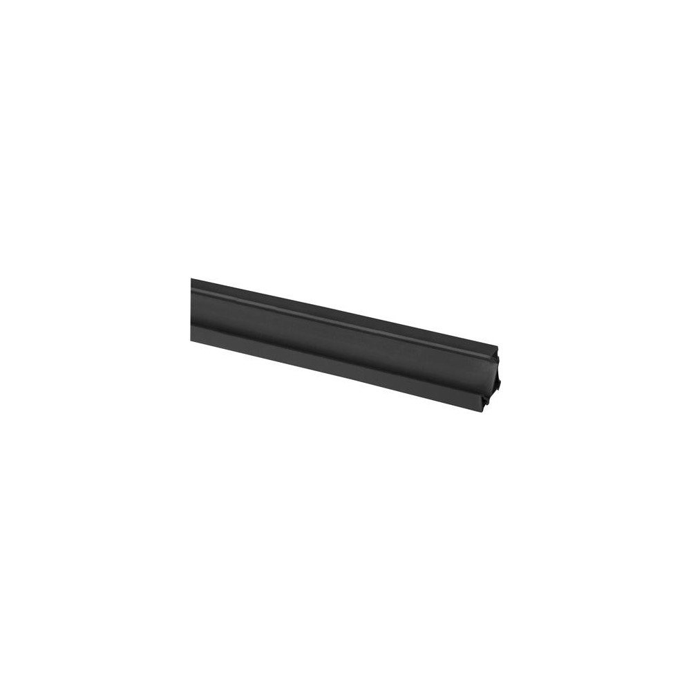 Produktbild för Aluminiumprofil Art Corner 2 m – svartlackerad hörnprofil fö...