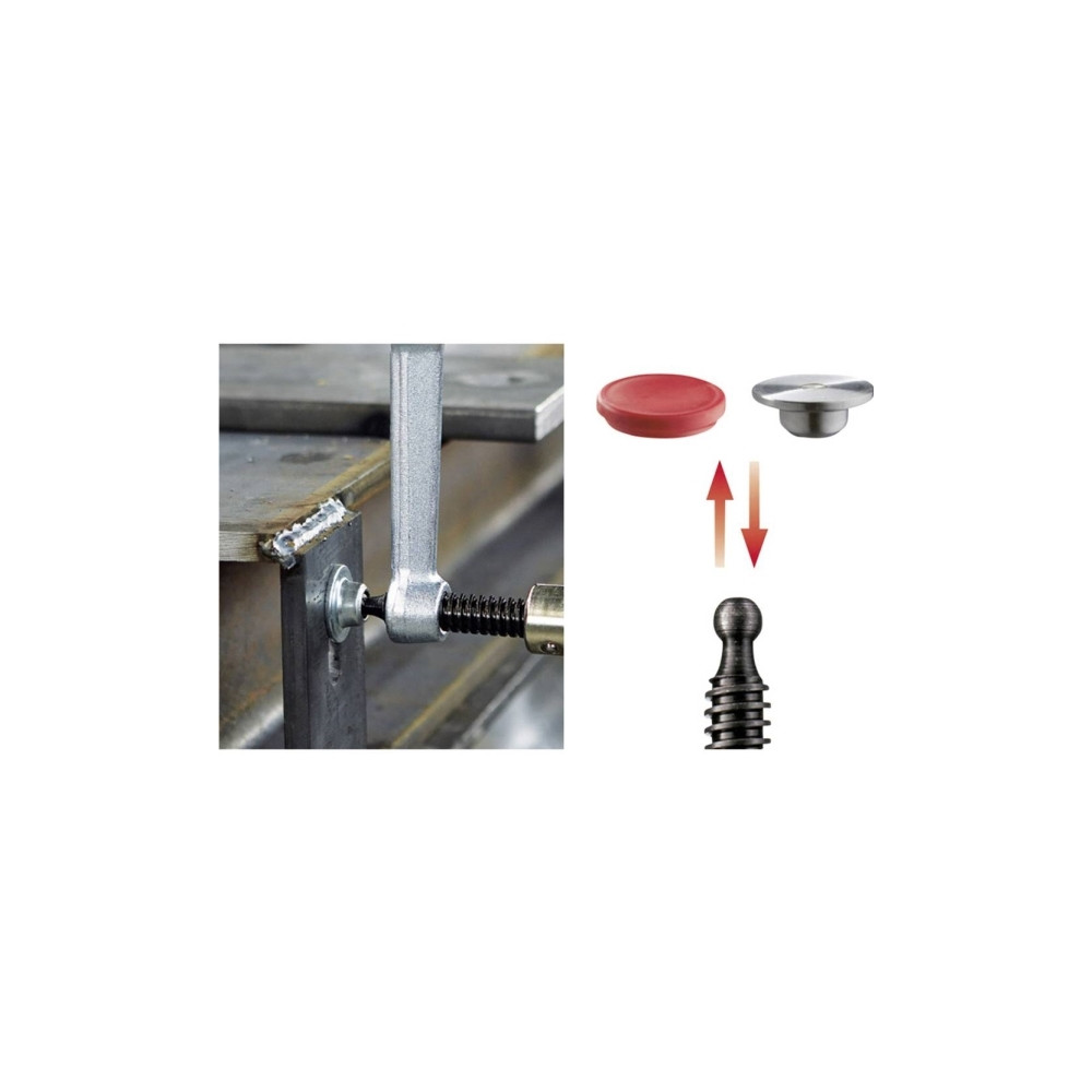 Produktbild för BESSEY 3101188, Adapter, Sølv, 1200 / RSC-12 ,-18 ,-24 / SQ...