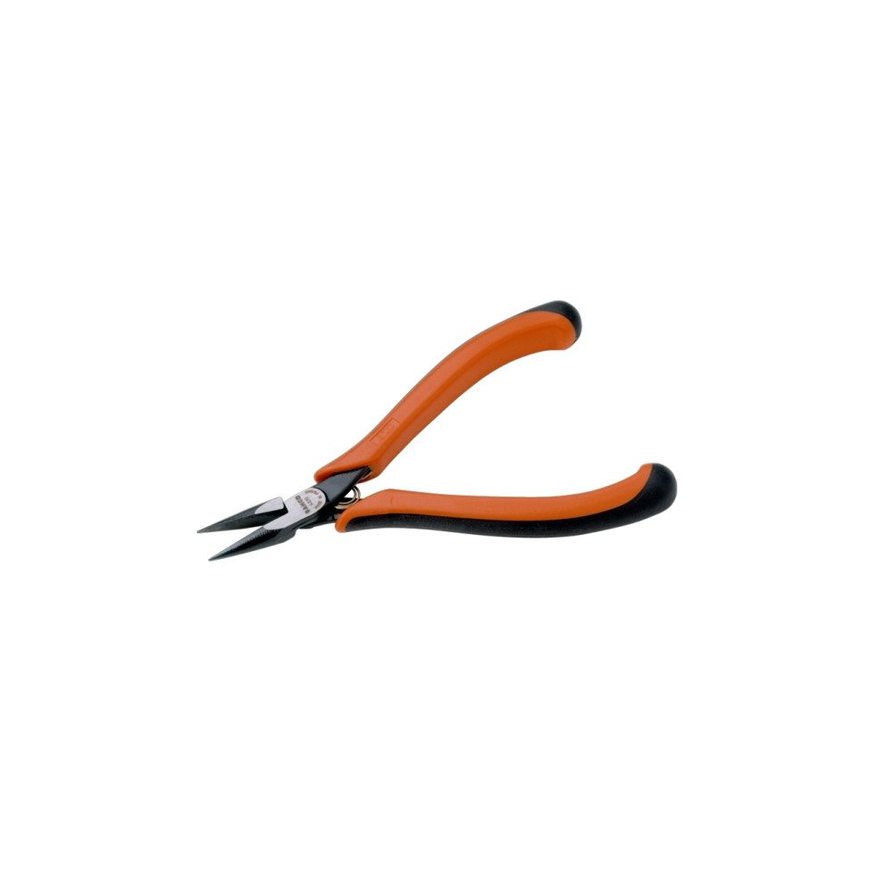 Produktbild för Bahco Elektroniktång, spetstång, 9 mm, 2,44 cm, 6,8 mm, Poly...