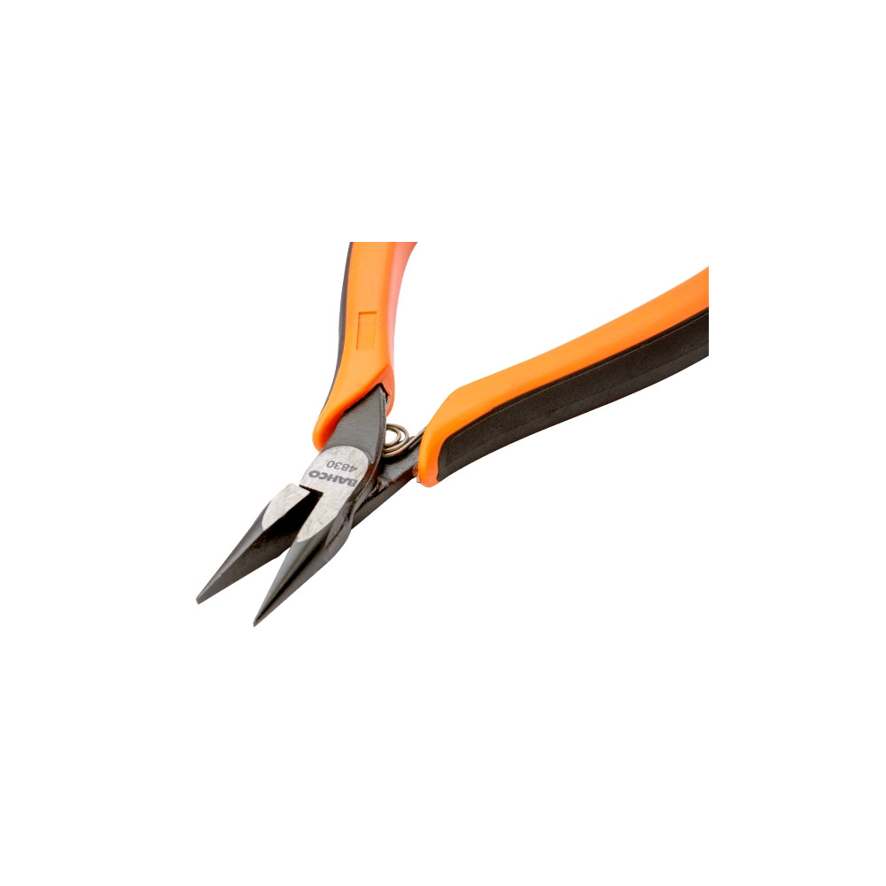 Produktbild för Bahco Elektroniktång, spetstång, 9 mm, 2,44 cm, 6,8 mm, Poly...