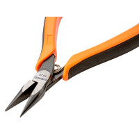 Produktbild för Bahco Elektroniktång, spetstång, 9 mm, 2,44 cm, 6,8 mm, Poly...
