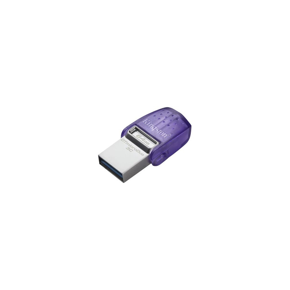 Produktbild för Kingston DataTraveler microDuo 3C - USB flash-enhet - 64 GB