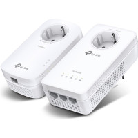 Produktbild för TP-Link TL-WPA8631P KIT V4 - Wi-Fi Kit - PowerLine adaptersats - Wi-Fi 5 - vägginsticksbar