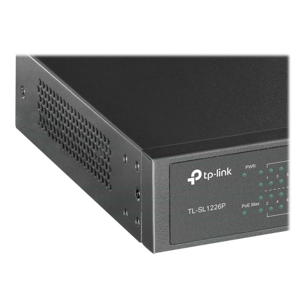 Produktbild för TP-Link TL-SL1226P - switch - 26 portar - ohanterad - rackmonterbar