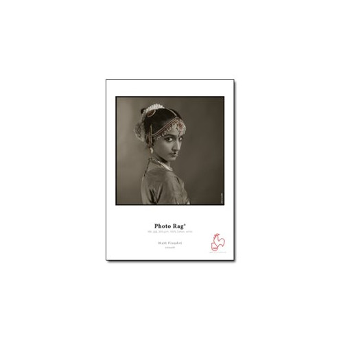 Hahnemühle FineArt Hahnemühle Digital FineArt Photo Rag - konstnärsfotopapper av bomullslump - matt - 25 ark - A3 Plus - 308 g/m²