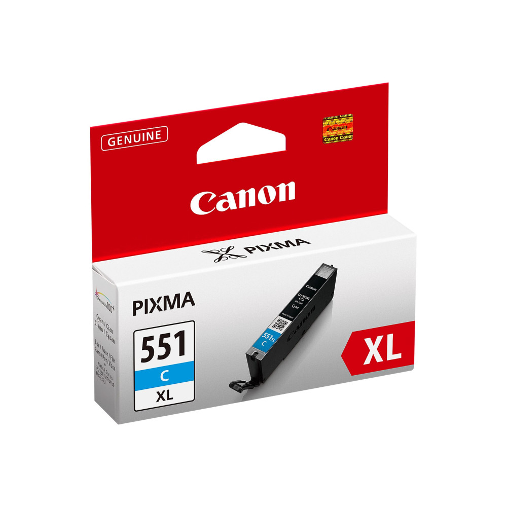 Produktbild för Canon CLI-551C XL - Lång livslängd - cyan - original - bläcktank