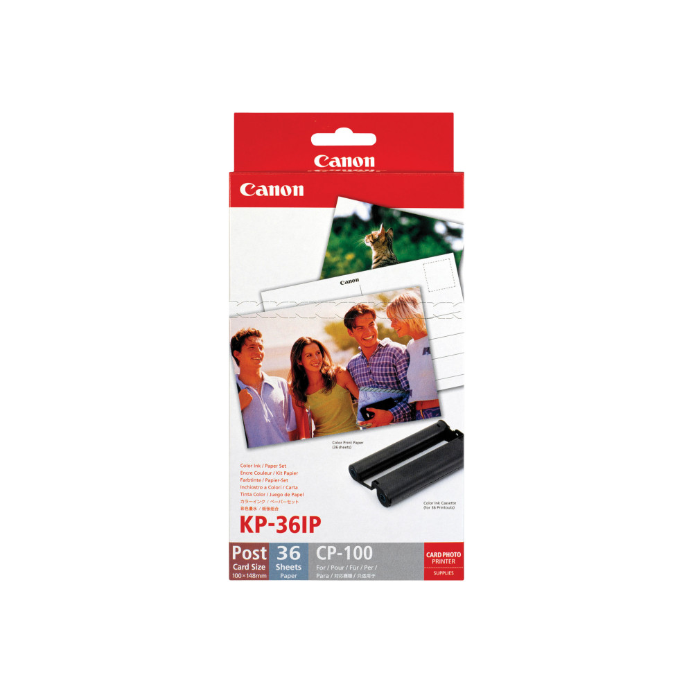Produktbild för Canon KP-36IP - 100 x 148 mm - bläckpatron/papperssats