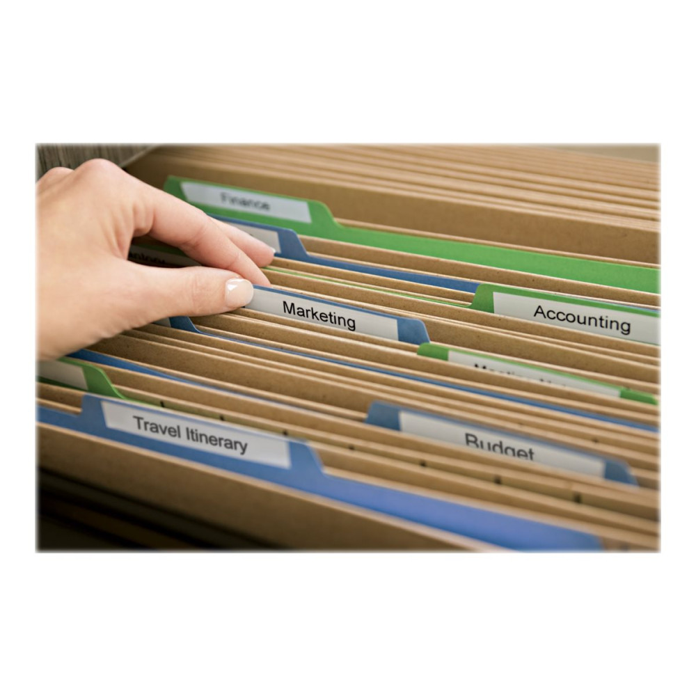 Produktbild för DYMO LabelMANAGER 210D Kit - etikettskrivare - svartvit - termisk överföring