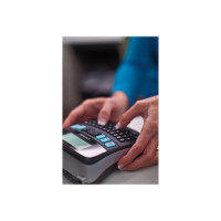 Produktbild för DYMO LabelMANAGER 210D Kit - etikettskrivare - svartvit - termisk överföring