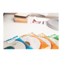 Produktbild för DYMO LabelMANAGER 210D Kit - etikettskrivare - svartvit - termisk överföring