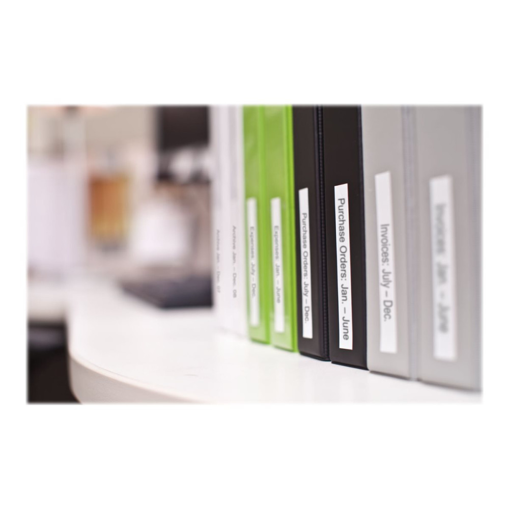 Produktbild för DYMO LabelMANAGER 210D Kit - etikettskrivare - svartvit - termisk överföring