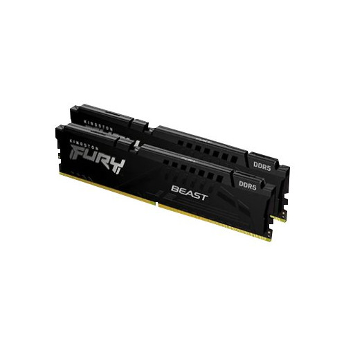 Kingston Technology Kingston FURY Beast - DDR5 - sats - 16 GB: 2 x 8 GB - DIMM 288-pin - 5200 MHz / PC5-41600 - ej buffrad