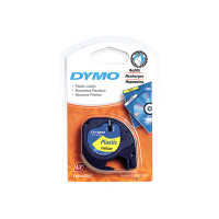 Produktbild för DYMO LetraTAG - tejp - 1 kassett(er) - Rulle (1,2 cm x 4 m)