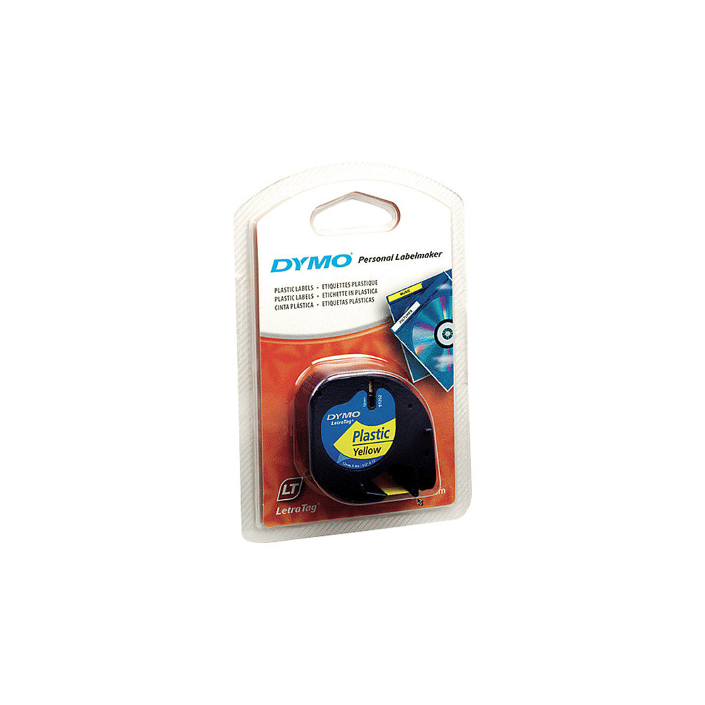 Produktbild för DYMO LetraTAG - tejp - 1 kassett(er) - Rulle (1,2 cm x 4 m)
