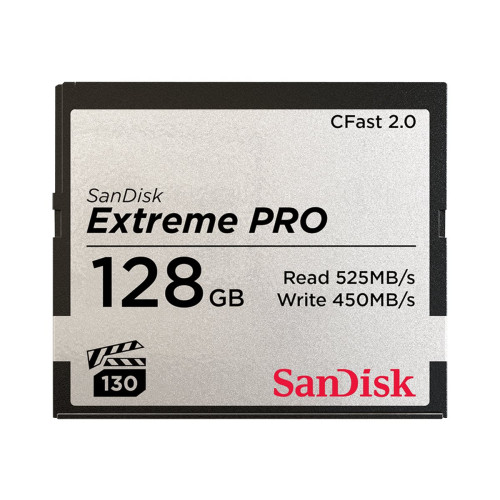 SANDISK SanDisk Extreme PRO - flash-minneskort - 128 GB - CFast 2.0