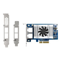 Produktbild för QNAP QXG-10G2T-X710 - nätverksadapter - PCIe 3.0 x4 - 10Gb Ethernet x 2