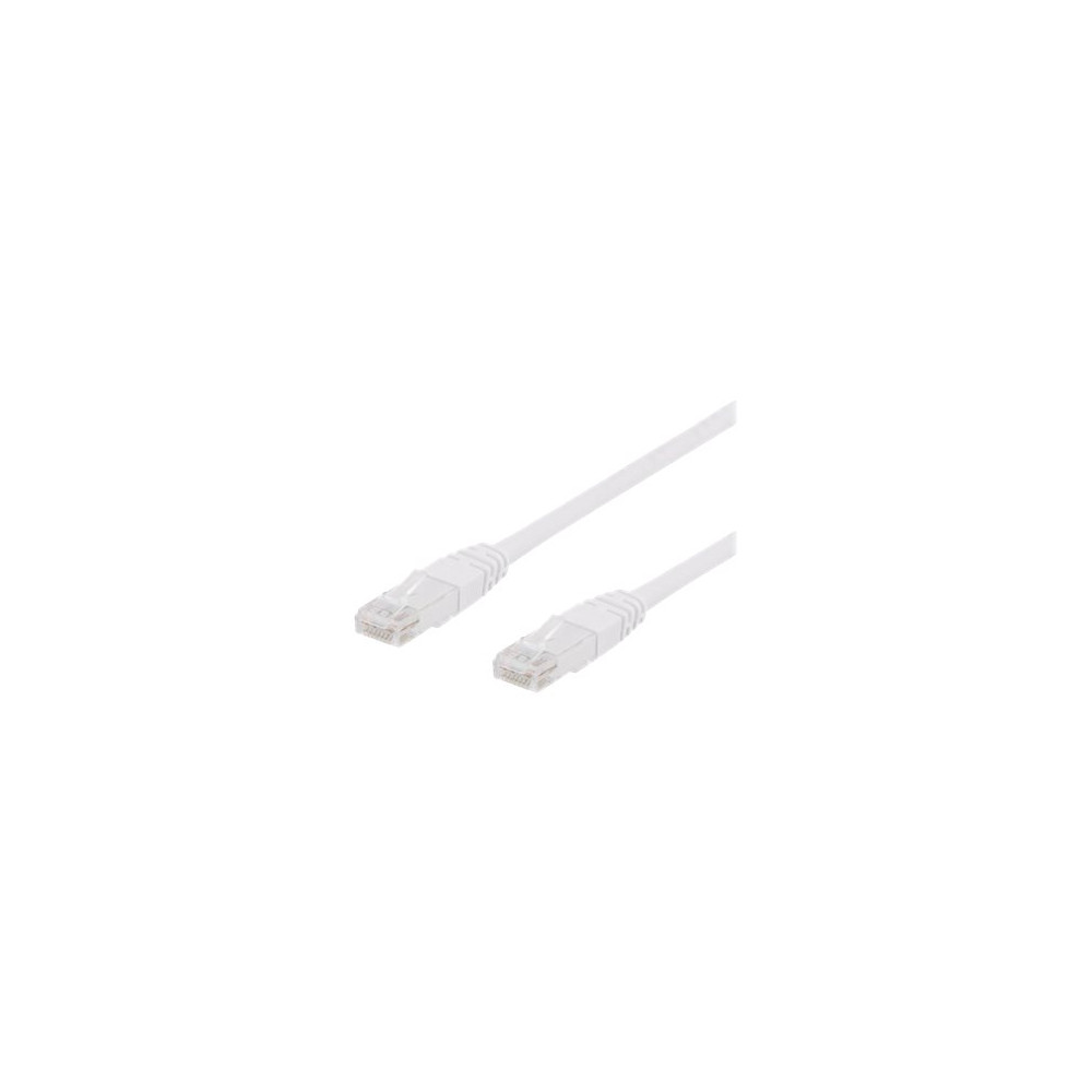 Produktbild för X-Shield patch-kabel - 1 m - vit