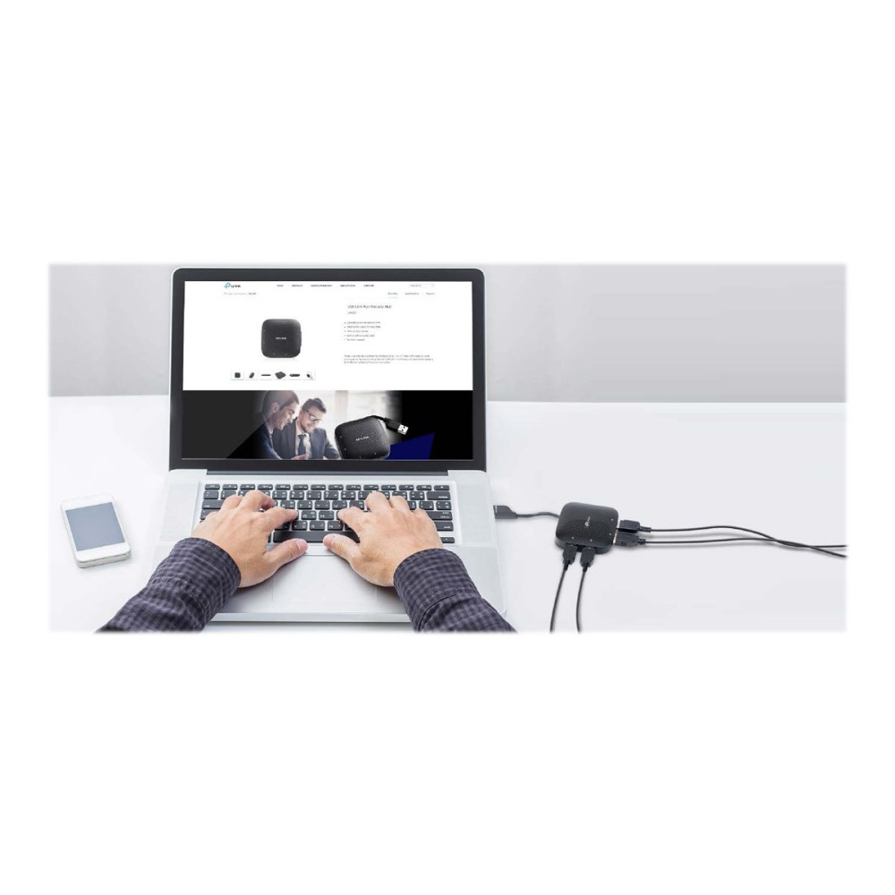 Produktbild för TP-Link UH400 - hubb - 4 portar