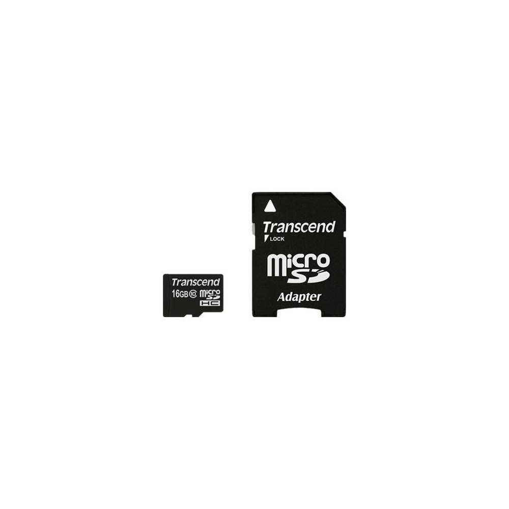 Produktbild för Transcend - flash-minneskort - 16 GB - microSDHC