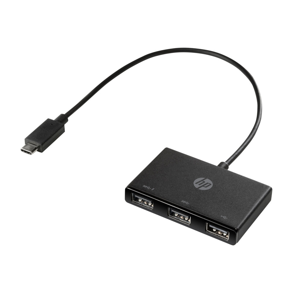 Produktbild för HP USB-C to USB-A - hubb - 3 portar