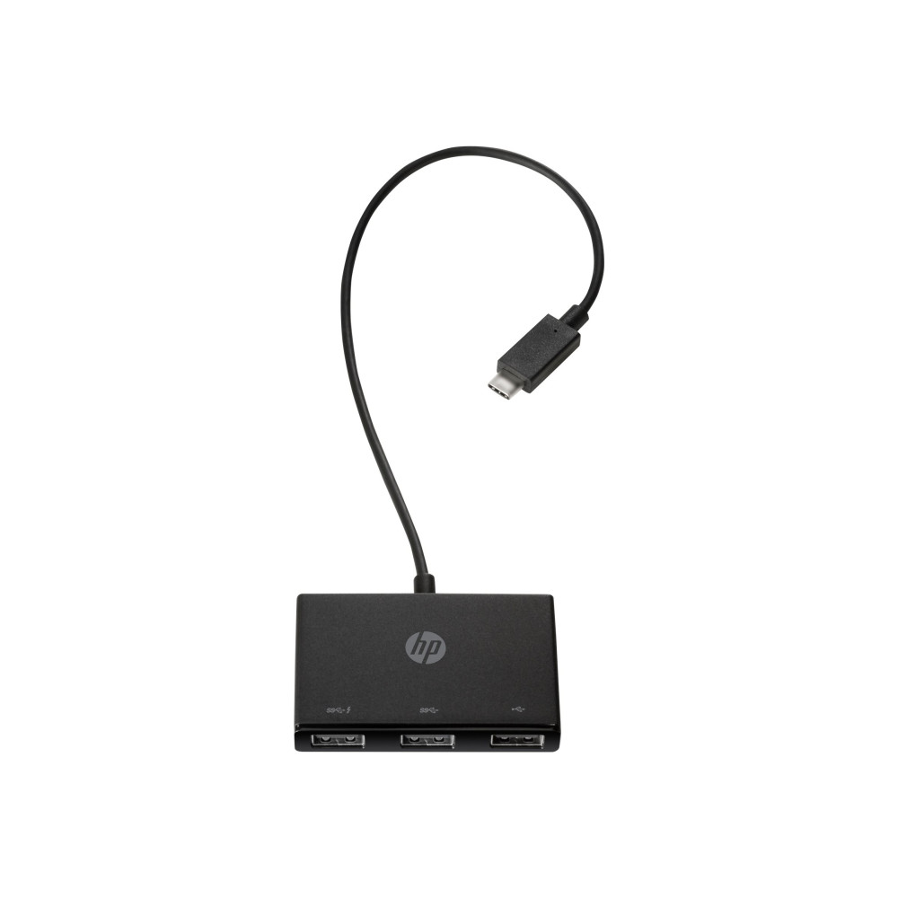 Produktbild för HP USB-C to USB-A - hubb - 3 portar