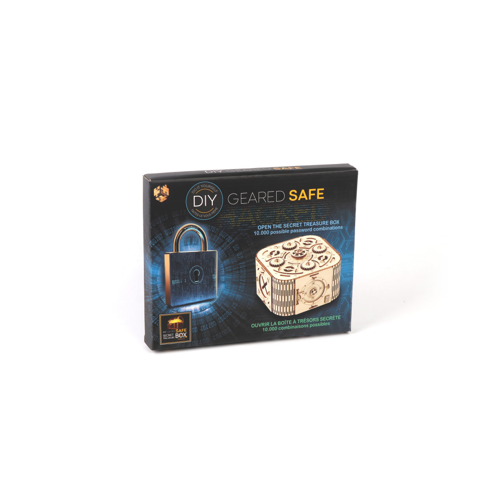 Produktbild för Secret Treasure Box - DIY - Geared Safe (Nivå 3)